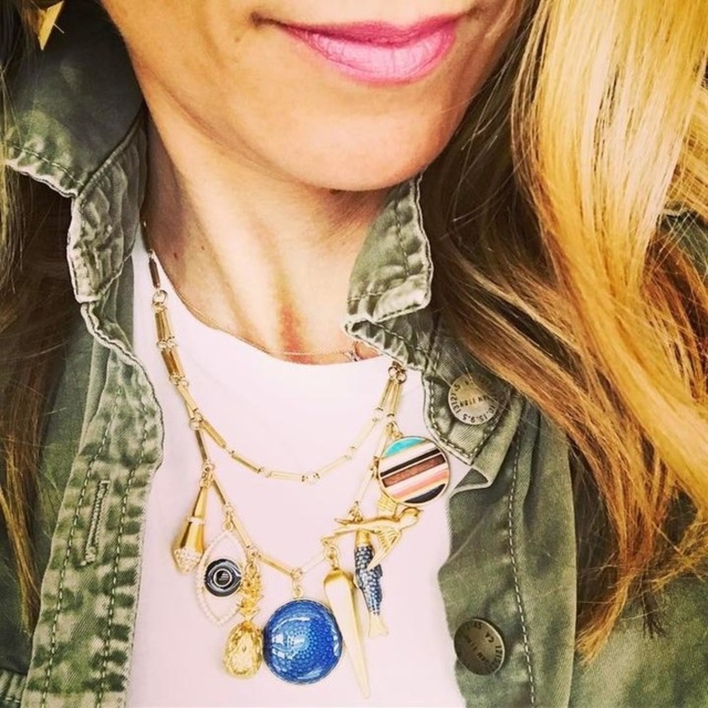 🆕 Stella & Dot Jett Charm Necklace